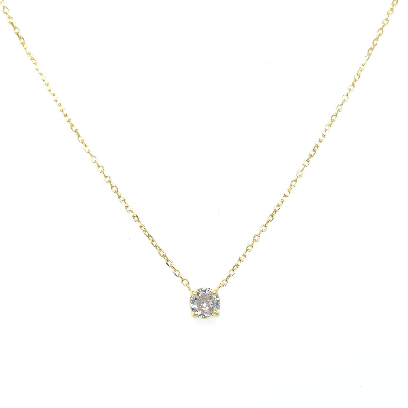 Linda | שרשרת סוליטר קלאסית