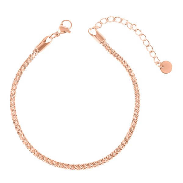 Florentia | צמיד חוליות רוז גולד