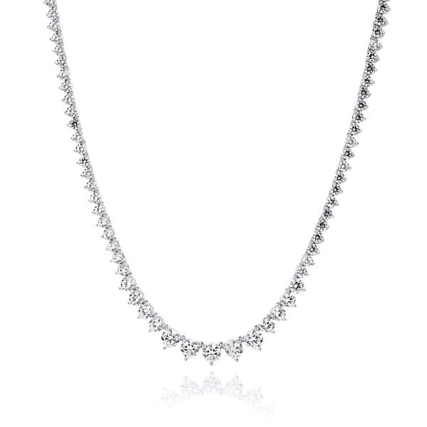 שרשרת טניס מדורגת ZSI437-1 - 45CM