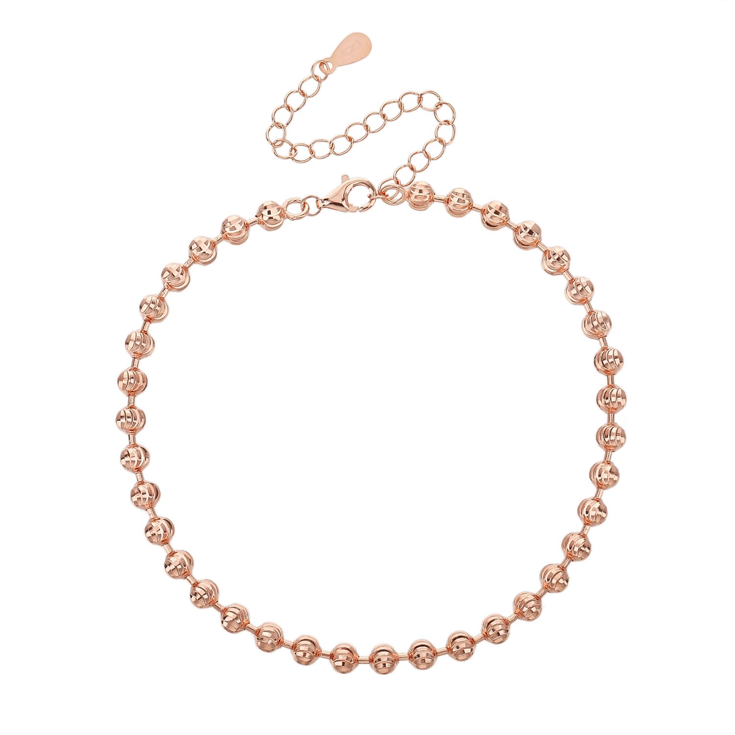 Serenitas | צמיד חרוזי רוז גולד