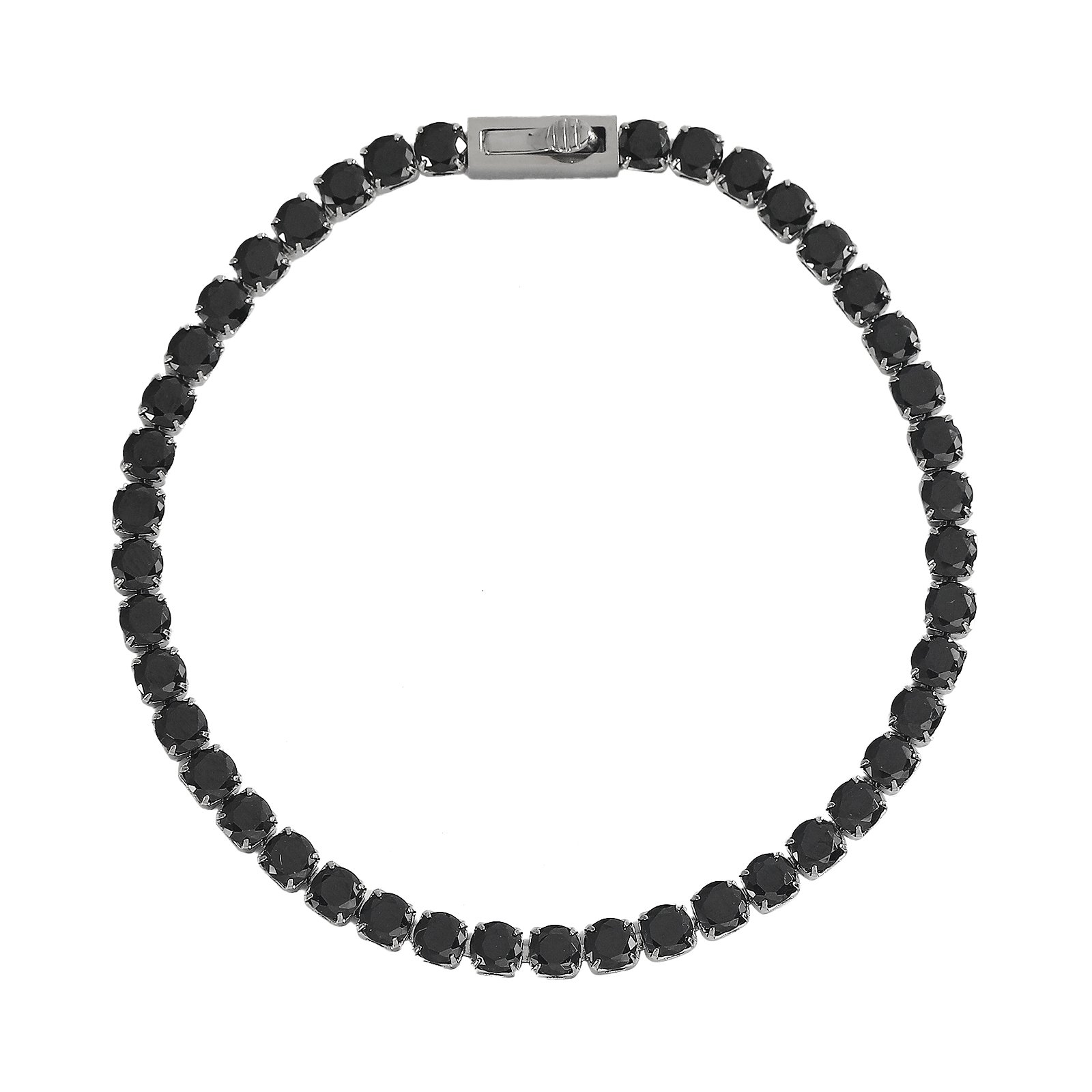 Nox | צמיד טניס שחור 18 ס"מ