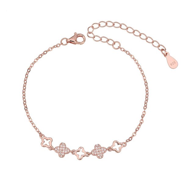 Florèa | צמיד עלים משובץ