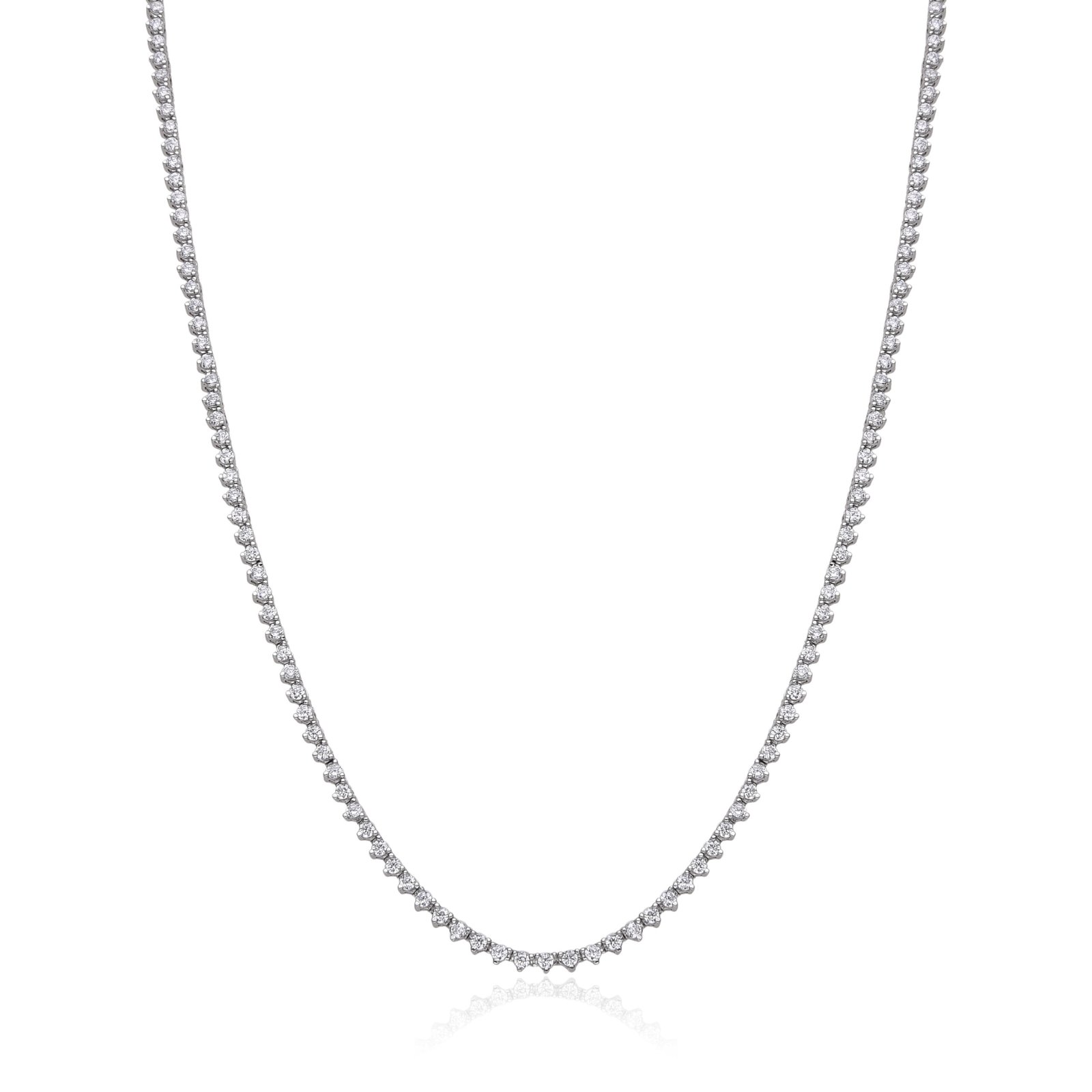 שרשרת טניס שפיצים 2.5 מ"מ40 ס"מ zsi436-1