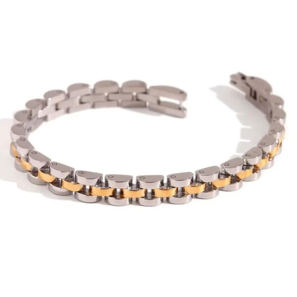 Dualis | צמיד דו-גוני פלדת אל-חלד