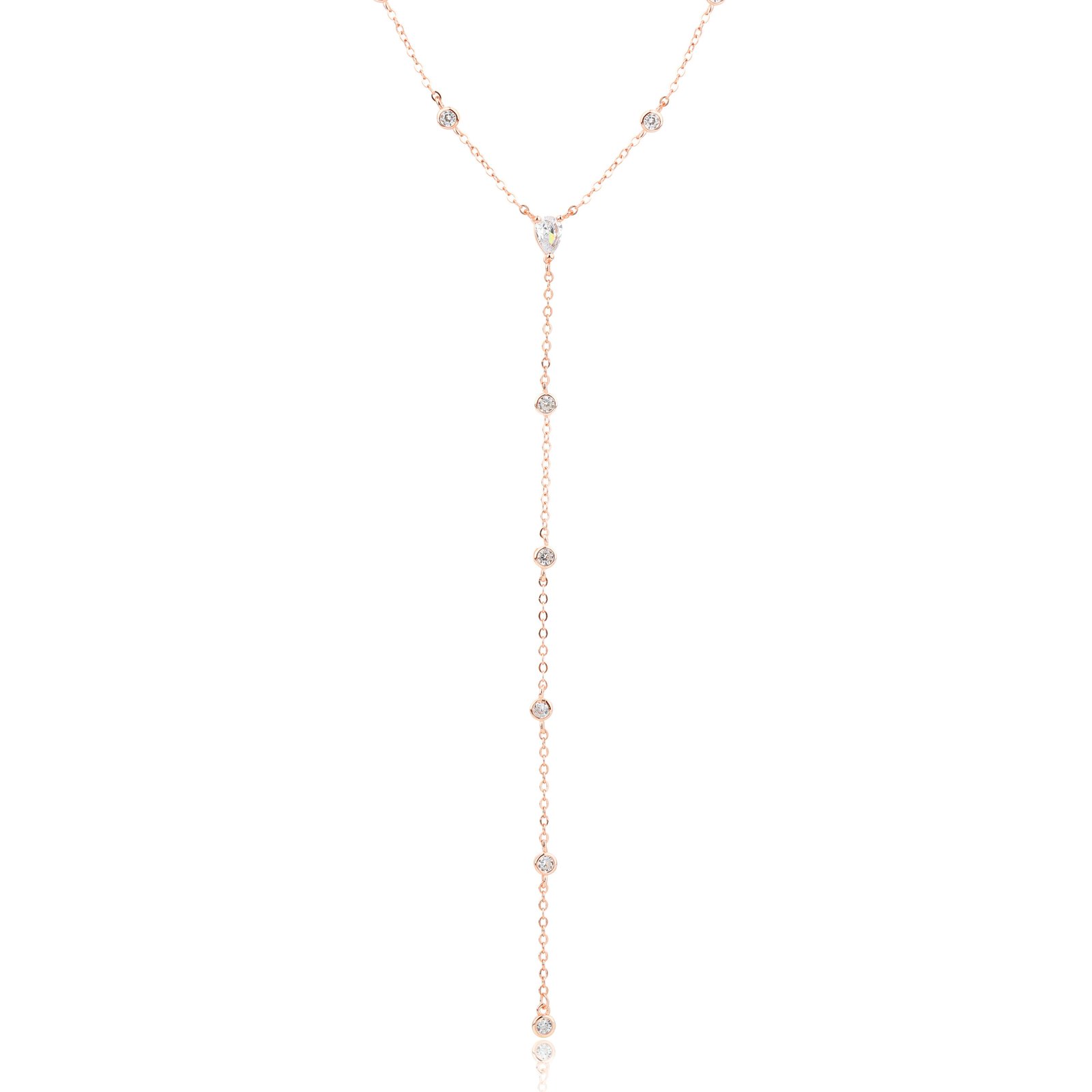 שרשרת LOZ | כסף 925 | רוז גולד