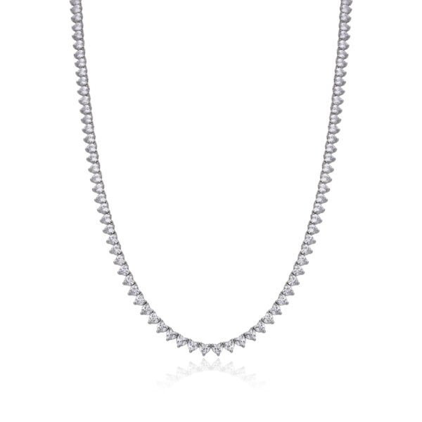 שרשרת טניס שפיצים ZSI436-1-40cm-3mm