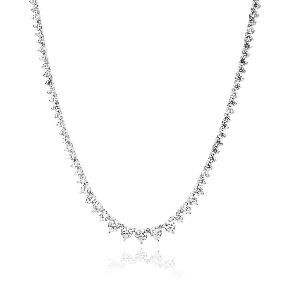 שרשרת טניס מדורגת ZSI437-1 - 40CM