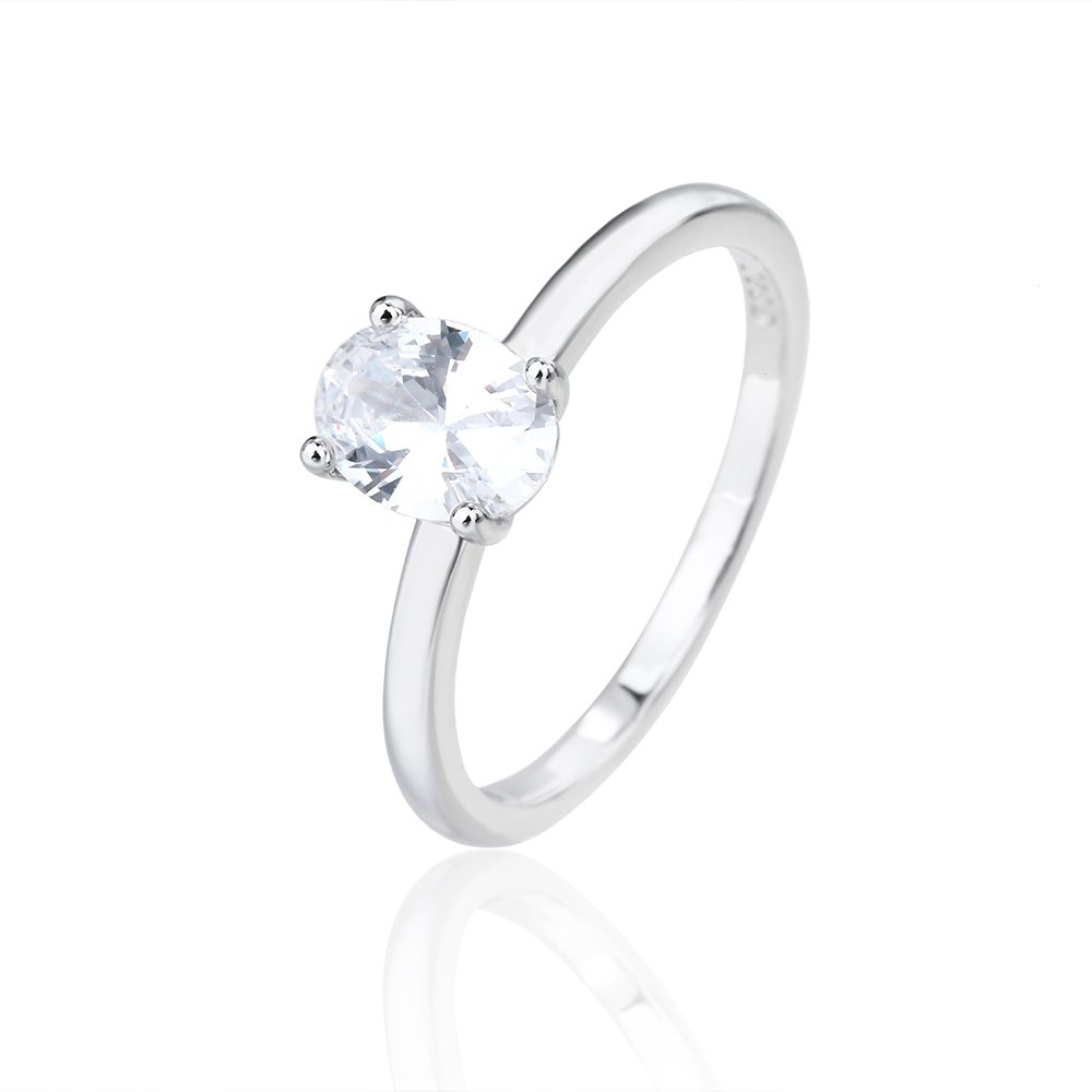 Eléana | טבעת סוליטר קלאסית