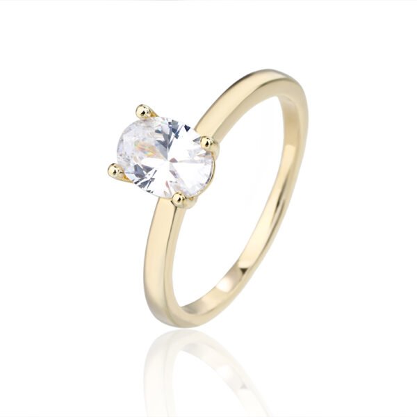 Eléana | טבעת סוליטר קלאסית