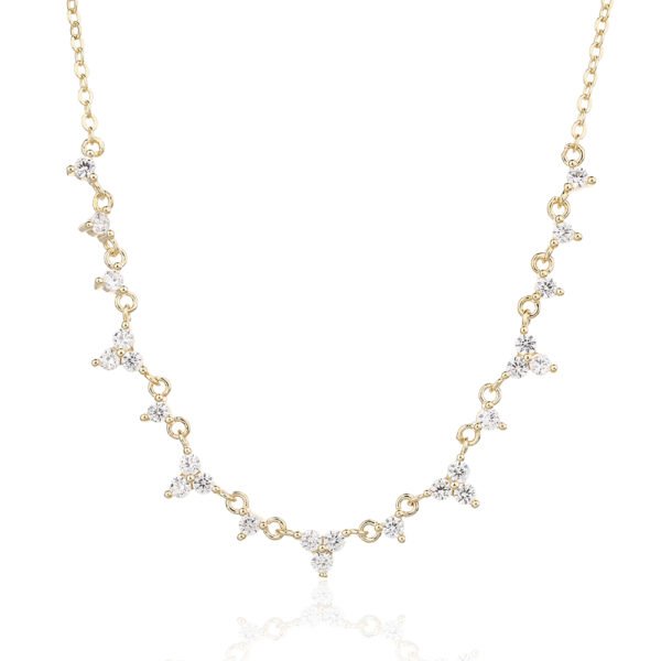 Evéline | שרשרת זרקונים יוקרתית