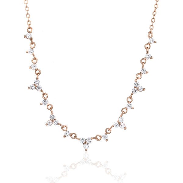 Evéline | שרשרת זרקונים יוקרתית