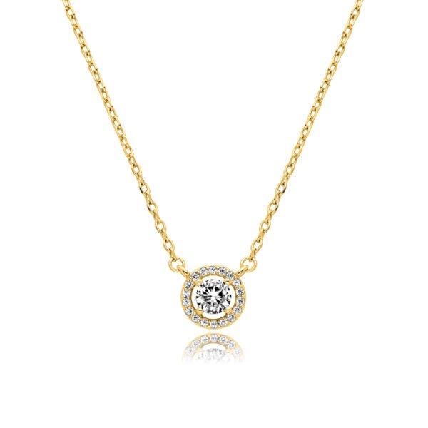 Sylvía | שרשרת זרקון עדינה