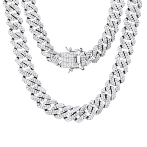 שרשרת חוליות מכסף  SSI008-1