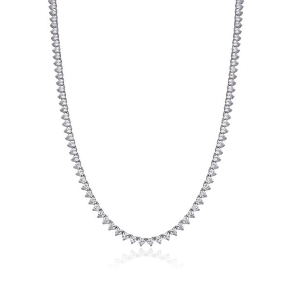 שרשרת טניס שפיצים ZSI436-1-40cm-3mm